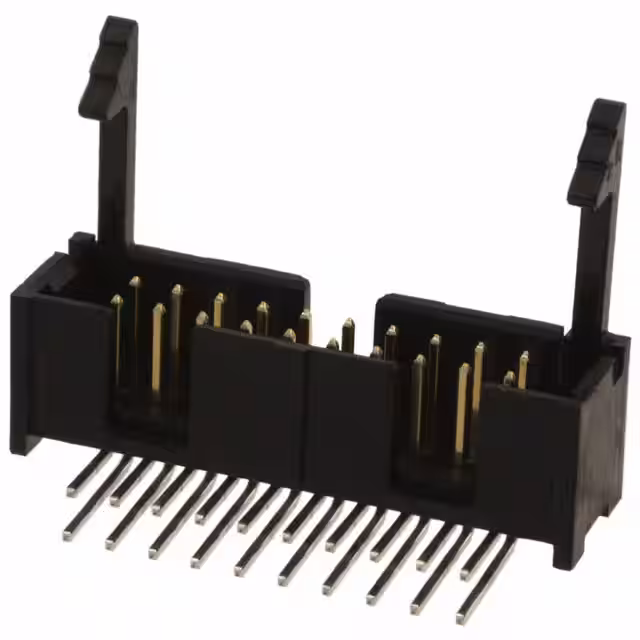 104130-4 TE Connectivity AMP Connectors  Headers Male Pins